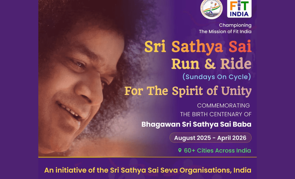 Shri Sathya Sai Unity Run and Ride to be held in Palampur on October 26