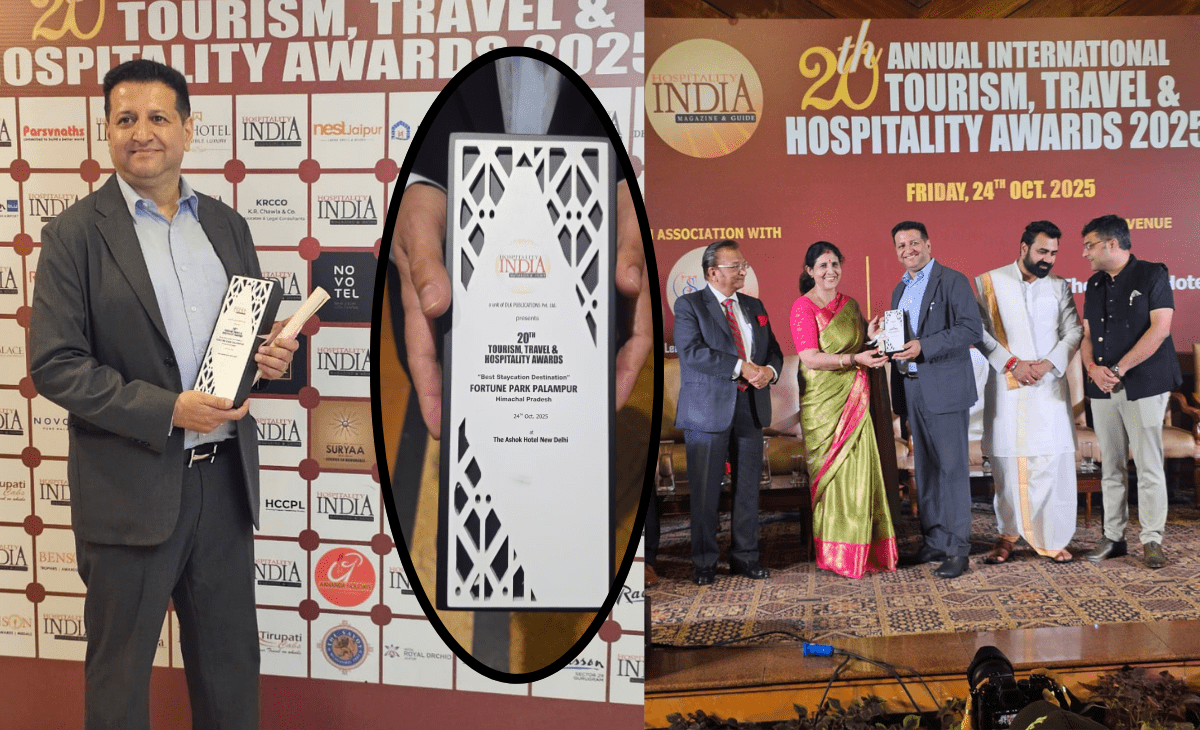 Fortune Park-Palampur awarded ‘Best Staycation Hotel’