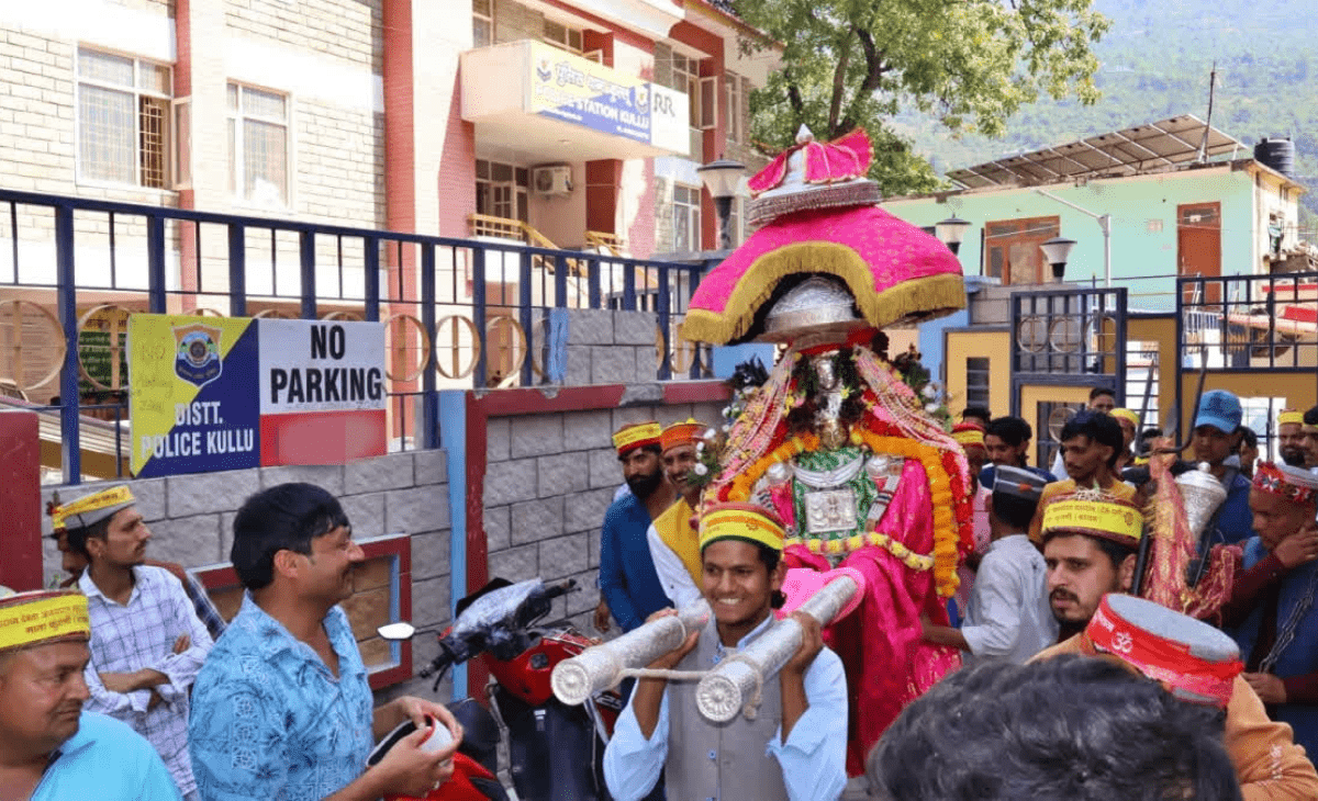 Unusual affair: Why one Himachal deity pays visit to Kullu police station each year during Dussehra