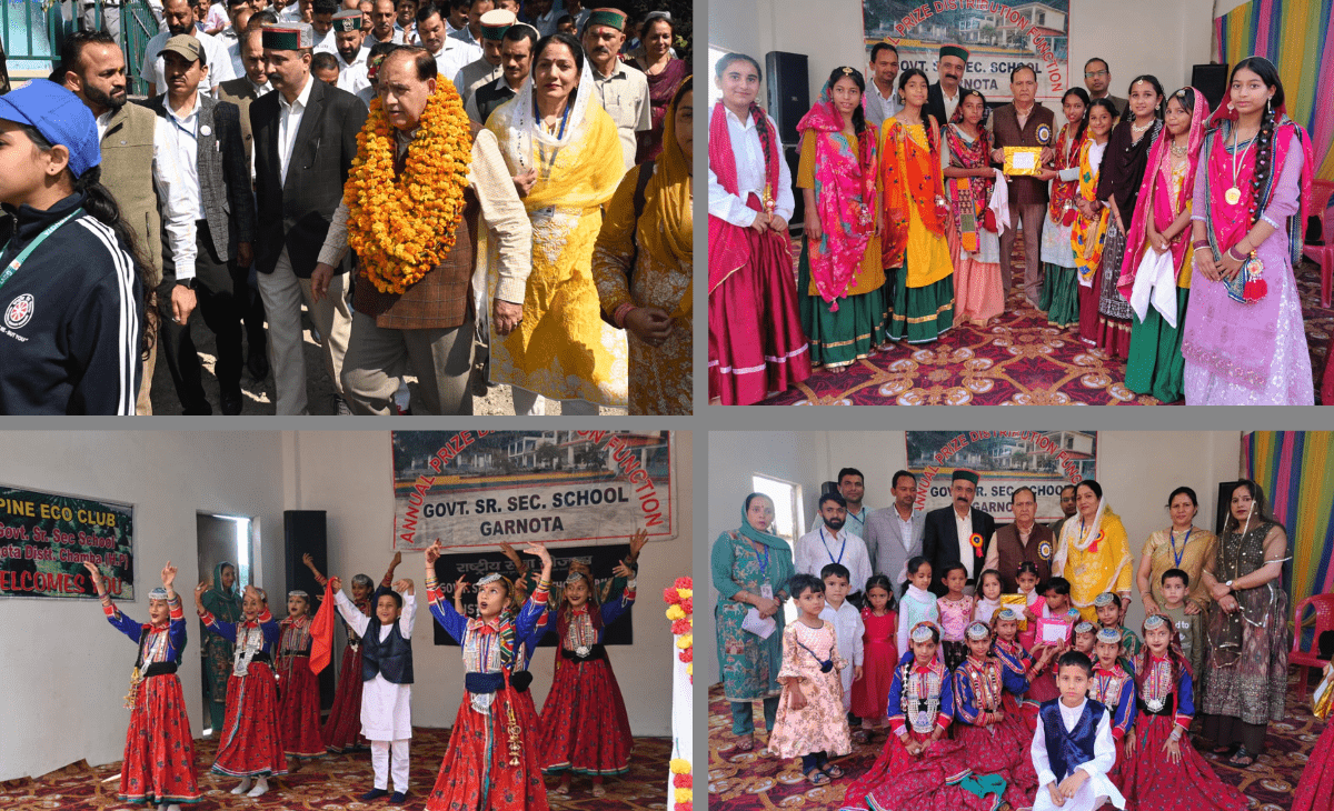 Annual Prize Distribution Ceremony Celebrated with Fanfare at GSSS Garnota