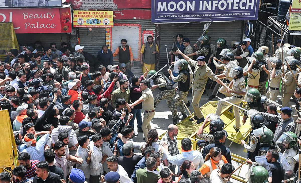 Tension in Himachal capital Shimla as Hindu groups threaten to stop Muslims from Friday prayers at ‘illegal’ mosque