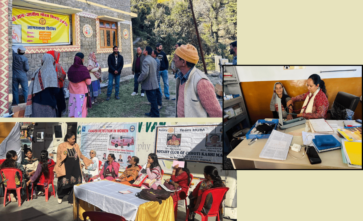 Health camp organised at Ayush Arogya Mandir, Lamu on Tribal Pride Day