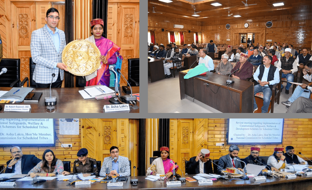 Dr. Asha Lakra Urges Inclusive Implementation of Welfare Schemes for Tribal Communities in Chamba