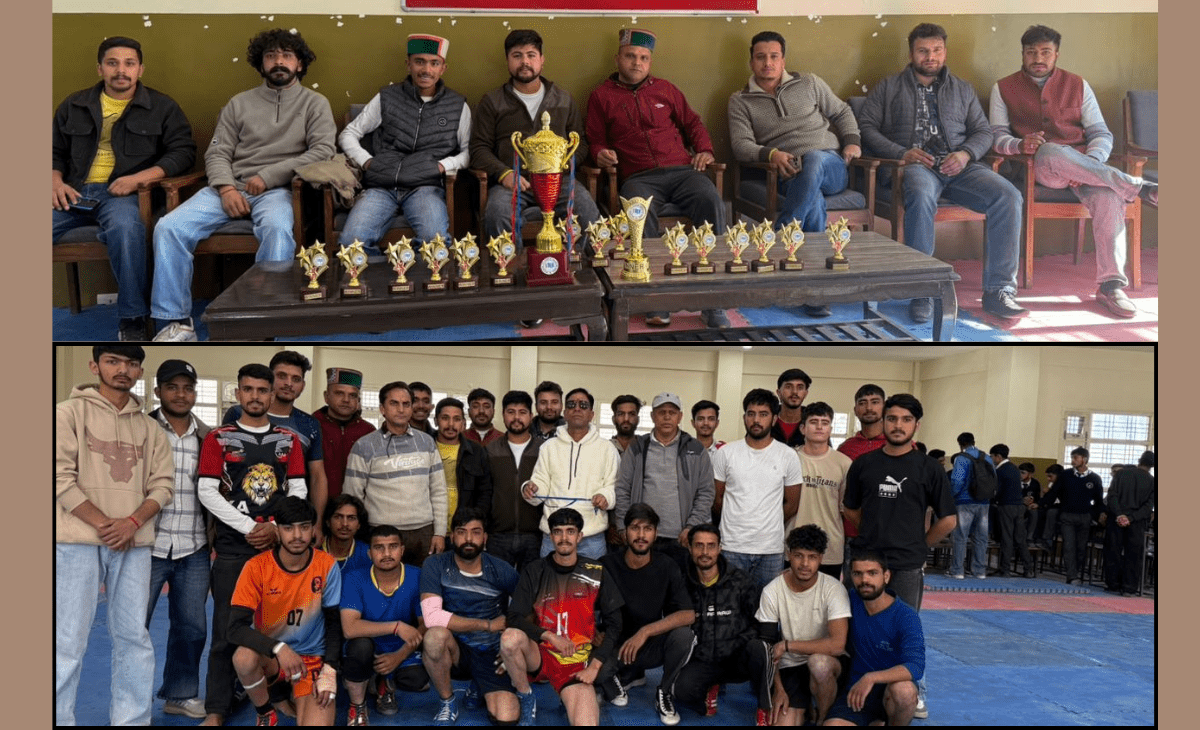 Government College Bharmour Clinches Kabaddi Trophy in Anti-Drug Campaign Tournament