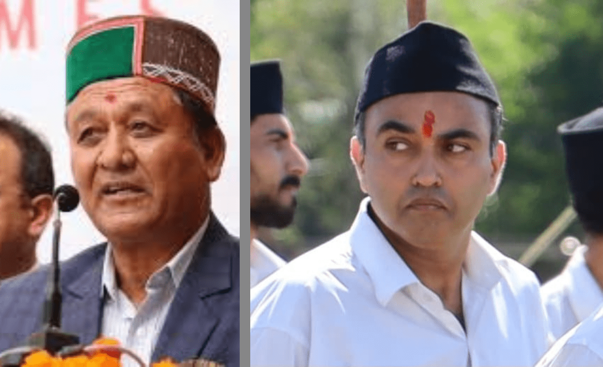 Congress minister Jagat Singh Negi’s Remarks on RSS spark BJP outrage