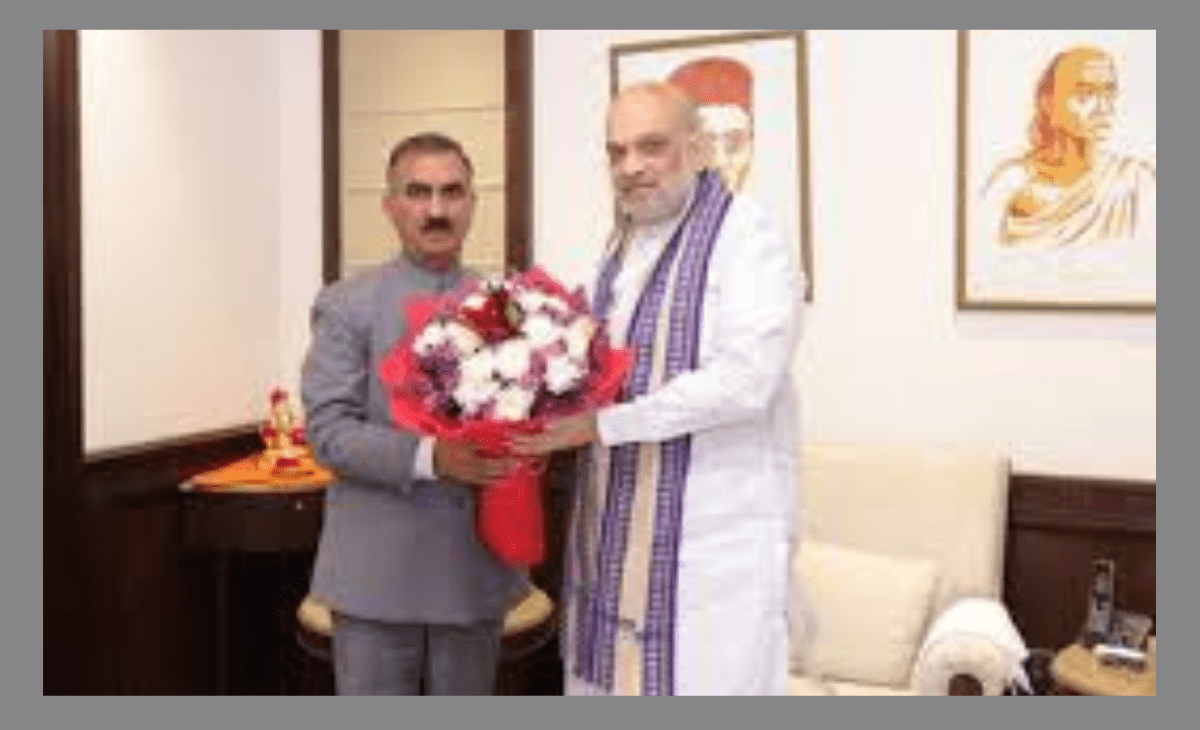 Himachal CM Sukhu to meet Home Minister Amit Shah in Delhi today; disaster relief, pending PDNA funds top agenda