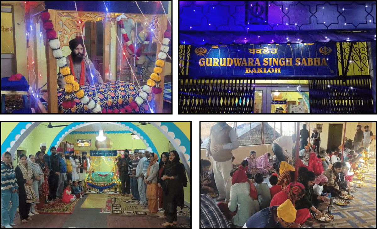 Prabhat Pheri Marks Guru Nanak Dev Ji’s Prakash Utsav in Bakloh, Dalhousie