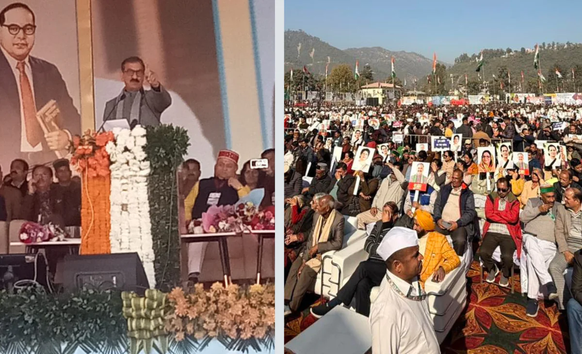 Himachal govt rally: Sukhu says he won’t come in Alto but Volvo with 52 MLAs after 2027 elections, hits back at Jai Ram
