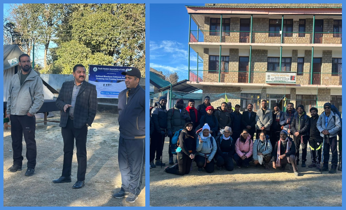 National-level Himalayan winter trekking expedition held at Dalhousie Youth Hostel in Himachal