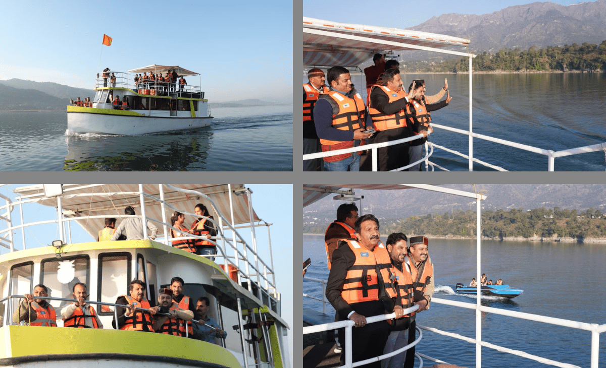 Deputy CM reviews water sports in Govind Sagar