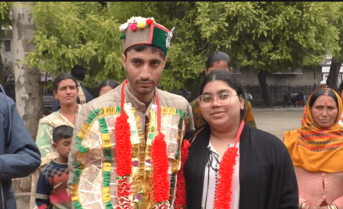 Bangladeshi Woman Marries Indian Man in Chamba, Wedding Draws Attention