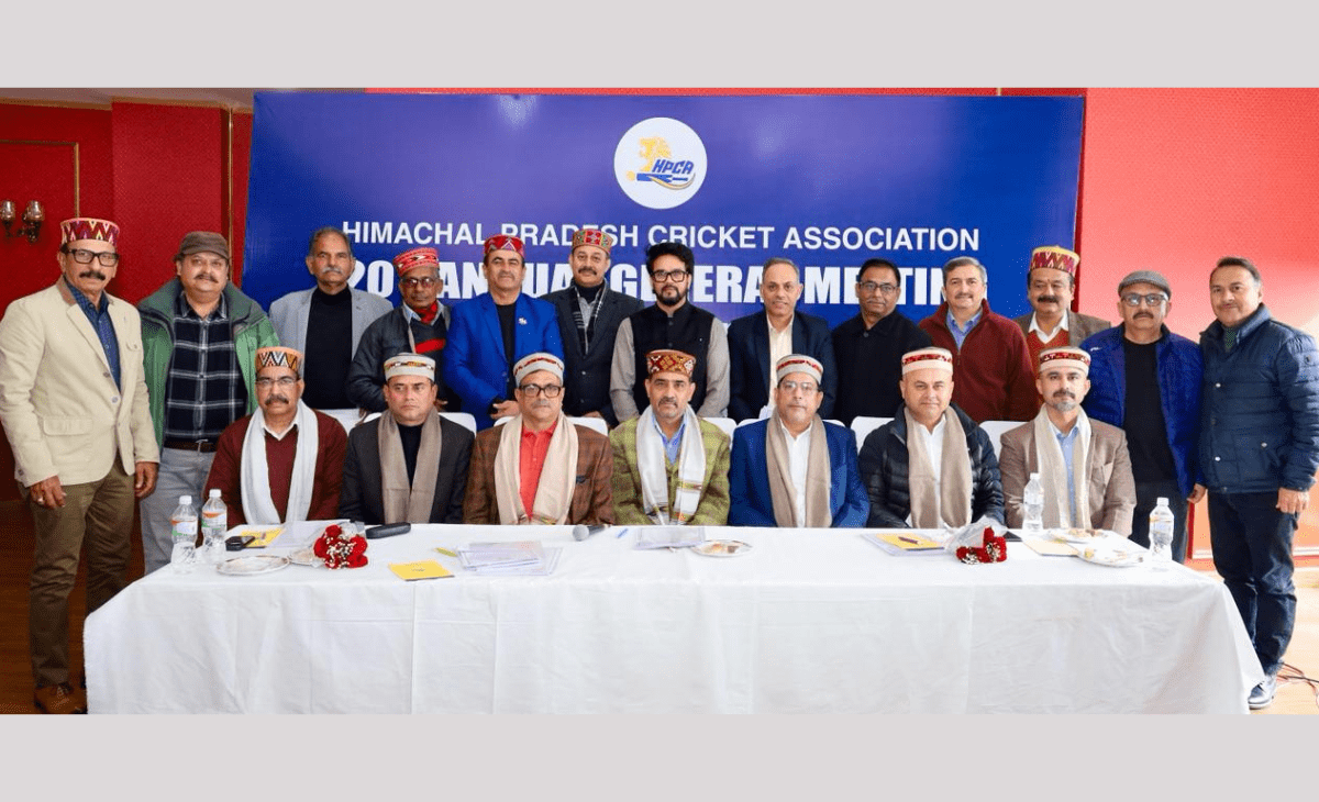 Vijay Kumar elected Himachal Pradesh Cricket Association vice-president, Manuj secretary at 20th annual general meeting