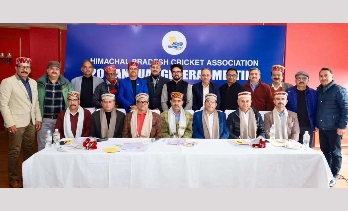 Vijay Kumar elected Himachal Pradesh Cricket Association vice-president, Manuj secretary at 20th annual general meeting