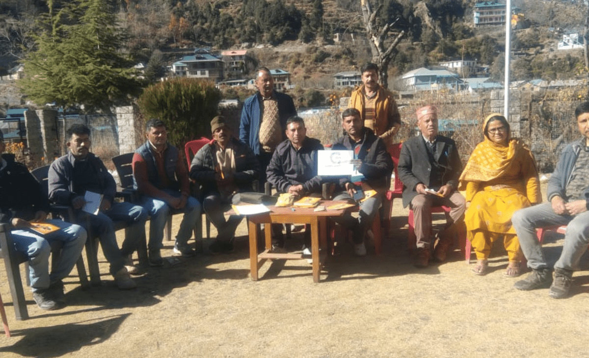 Cooperative Education camp held in Holi under Assistant Registrar, Chamba