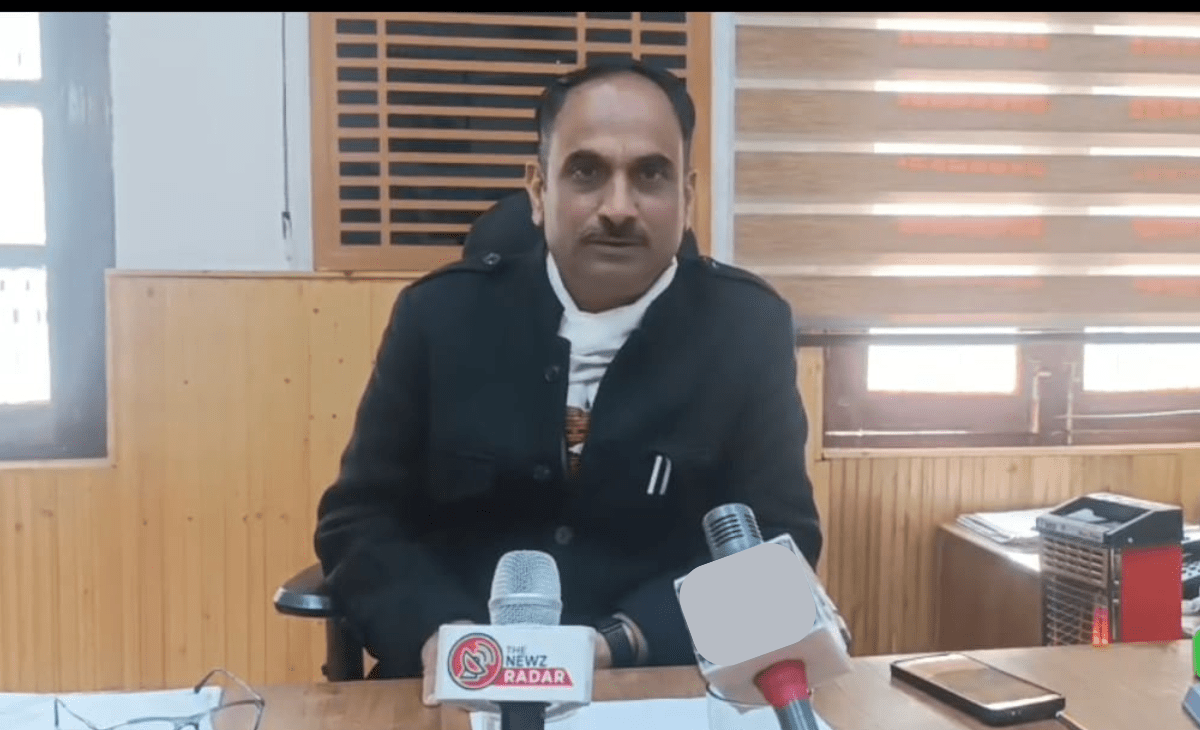 Sanjeev Sharma takes charge as Assistant Engineer at PWD Bharmour Sub-Division