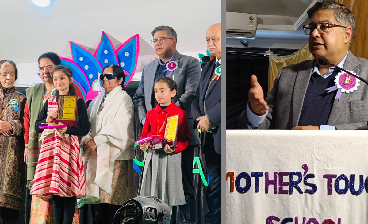 MLA Ashish Butail Honours Meritorious Students of Mother’s Touch School, Palampur