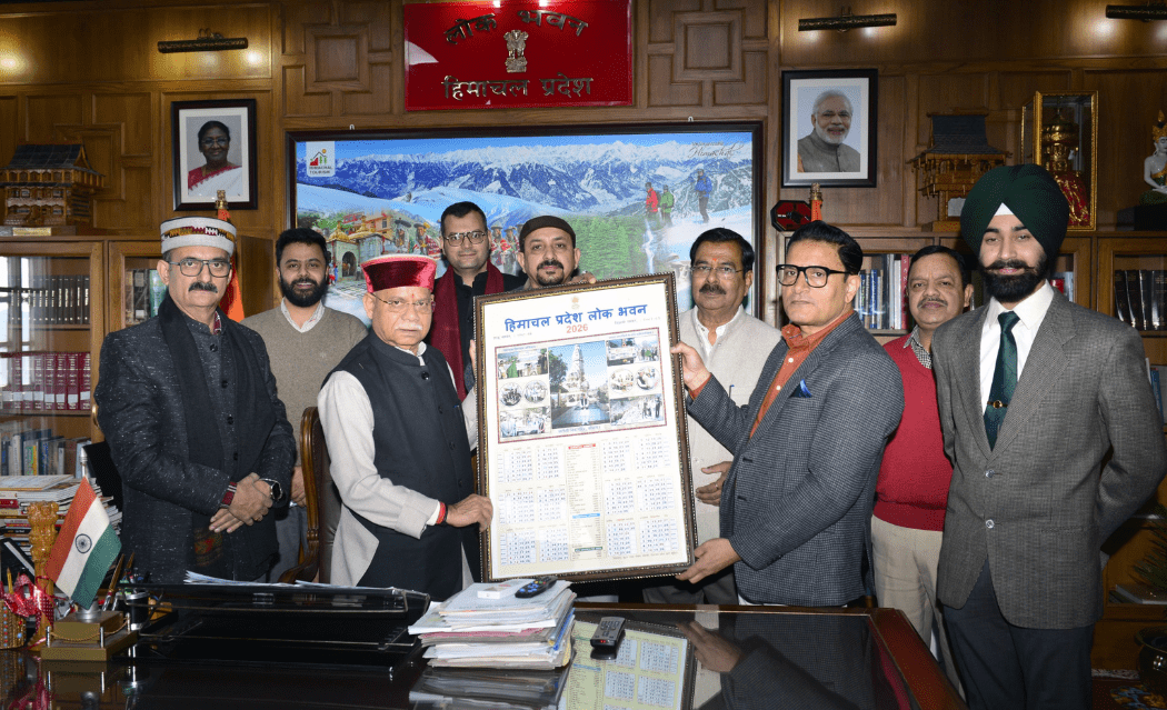 Himachal Governor unveils Lok Bhavan calendar for 2026 with focus on two major themes