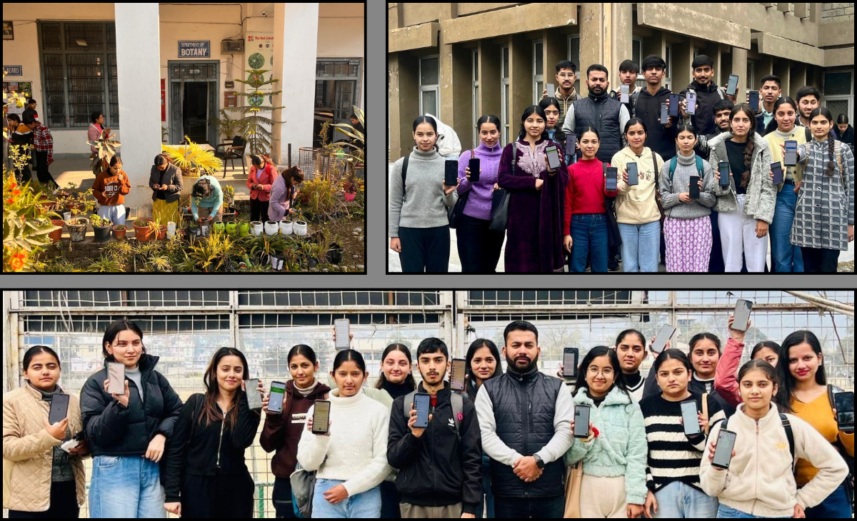 Mandi’s Vallabh Govt College launches mobile phone-based campus biodiversity mapping initiative