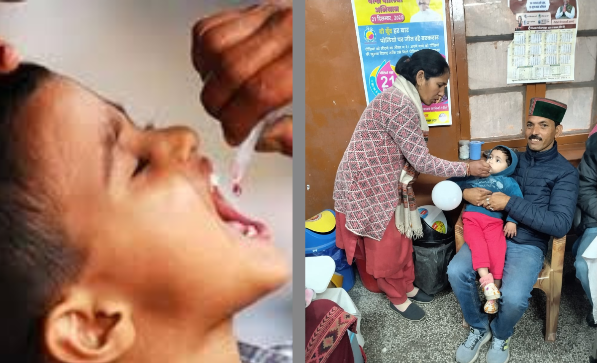 Successful first day of Polio Vaccination under NID campaign in Bharmour