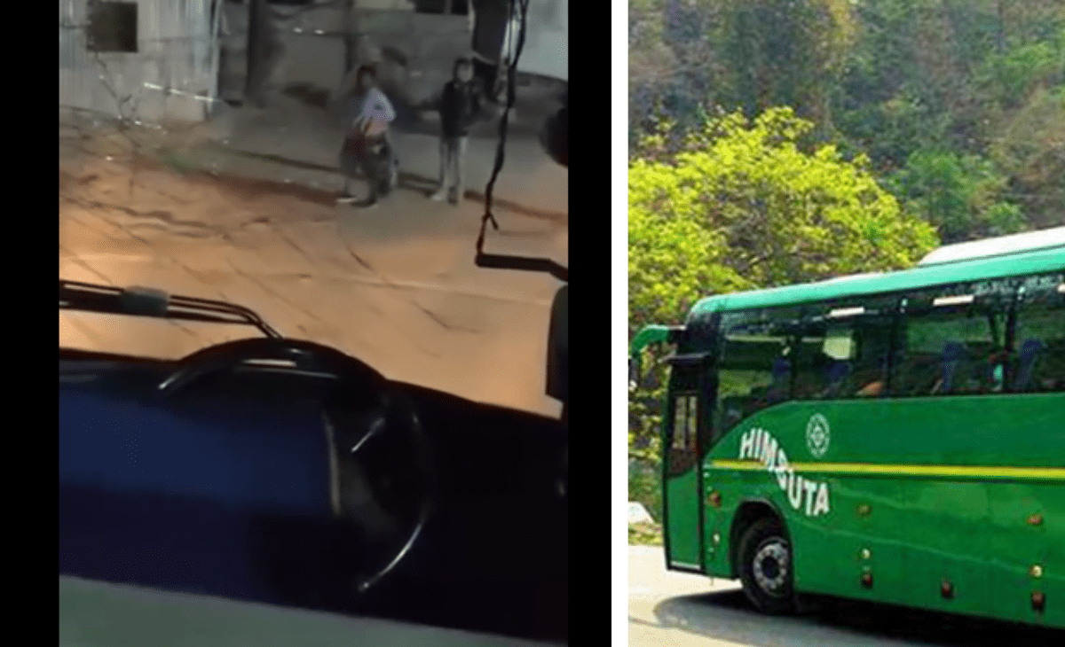 Haryana tourists vandalise Delhi-headed HRTC Volvo bus near Kullu bus stand