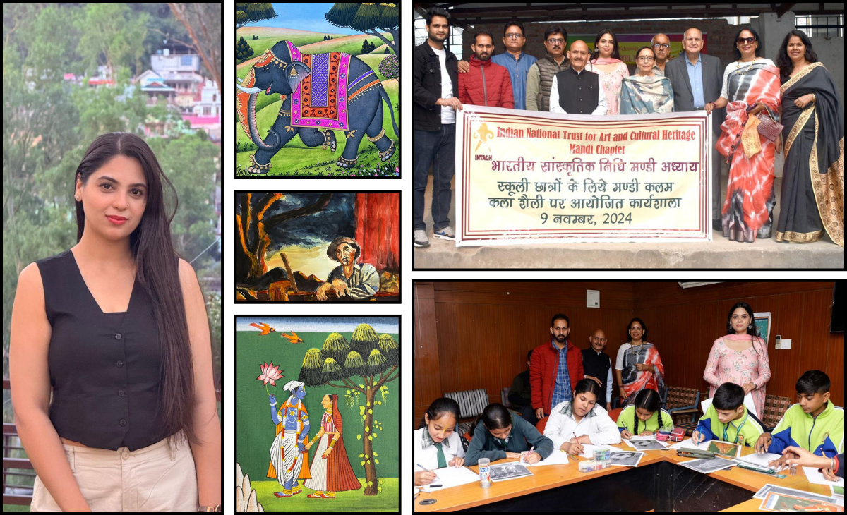 Himachal banker Parul Kapoor on mission to revive dying 17th century Mandi Kalam art of Pahari painting