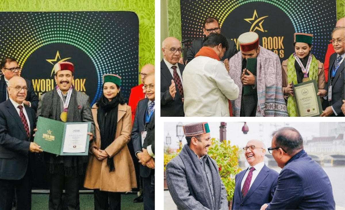 Vikramaditya Singh honoured at UK’s House of Lords, dedicates award to people of Himachal