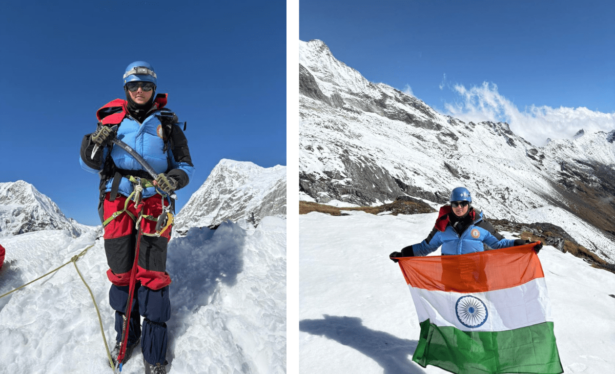 Mandi college NCC cadet Dumesha Kumari scales 18,000-ft Himalayan peak Mt BC Roy