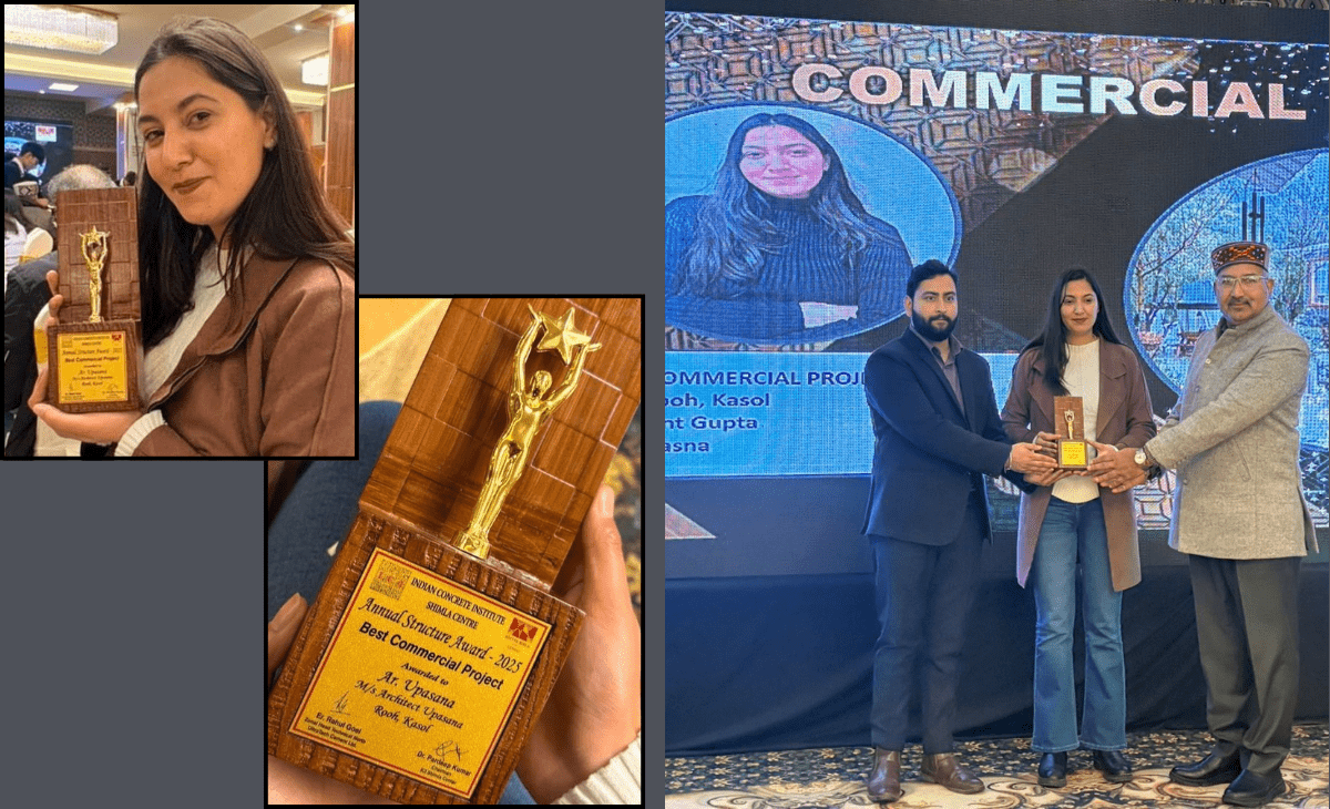 Architect Upasana Sharma brings National Honour to Mandi