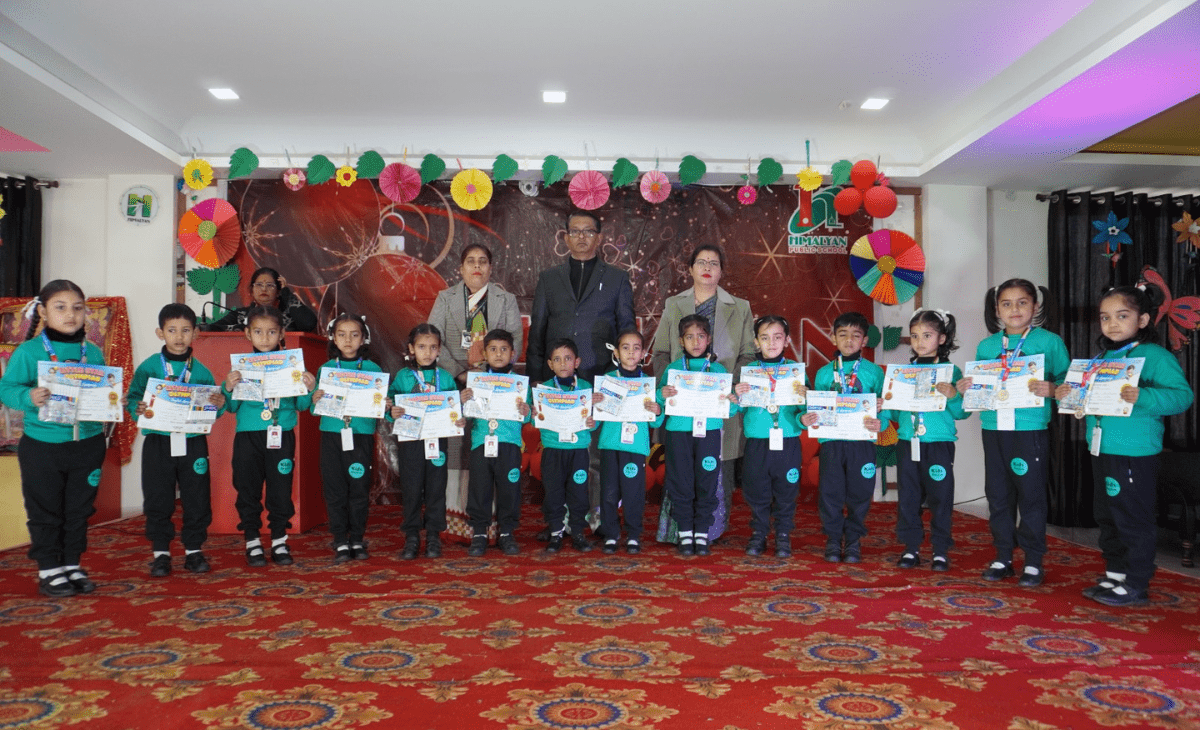 Pre-Primary Students Shine in SilverZone Olympiad at Kids Kingdom Pre-School, Nagrota Bagwan