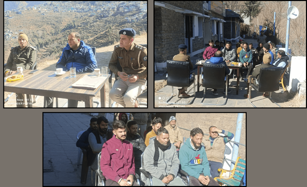 Awareness Meeting on Drug Prevention Held in Bharmour
