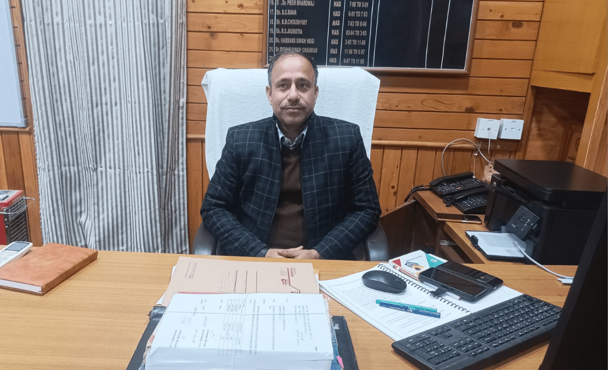 Vikas Sharma takes charge as SDM Bharmour