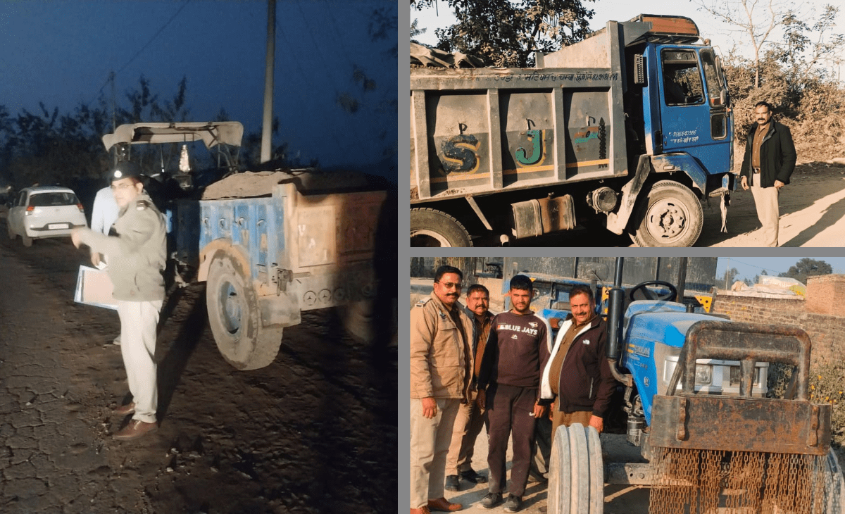 Illegal Mining Crackdown in Nurpur