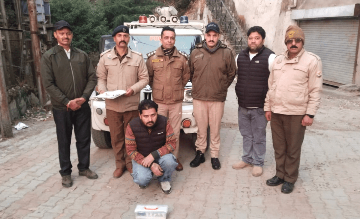 Dalhousie Police Seize 13.72 Grams of Heroin, Ludhiana Resident Arrested