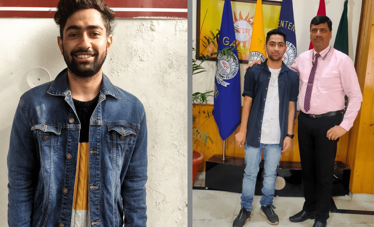 Mandi DAV ex-student Sahil Sharma secures Rs 70 lakh annual package with Deutsche Bank