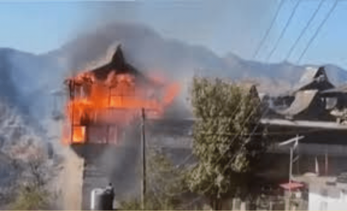 Shimla’s 200-year-old Junga Palace gutted in fire, belonged to wife of this former Himachal CM