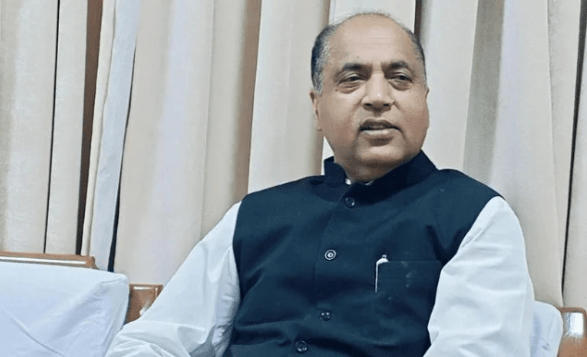 Sukhu Government Favouring Retired Friends, Betraying Youth and Daughters: Jai Ram Thakur