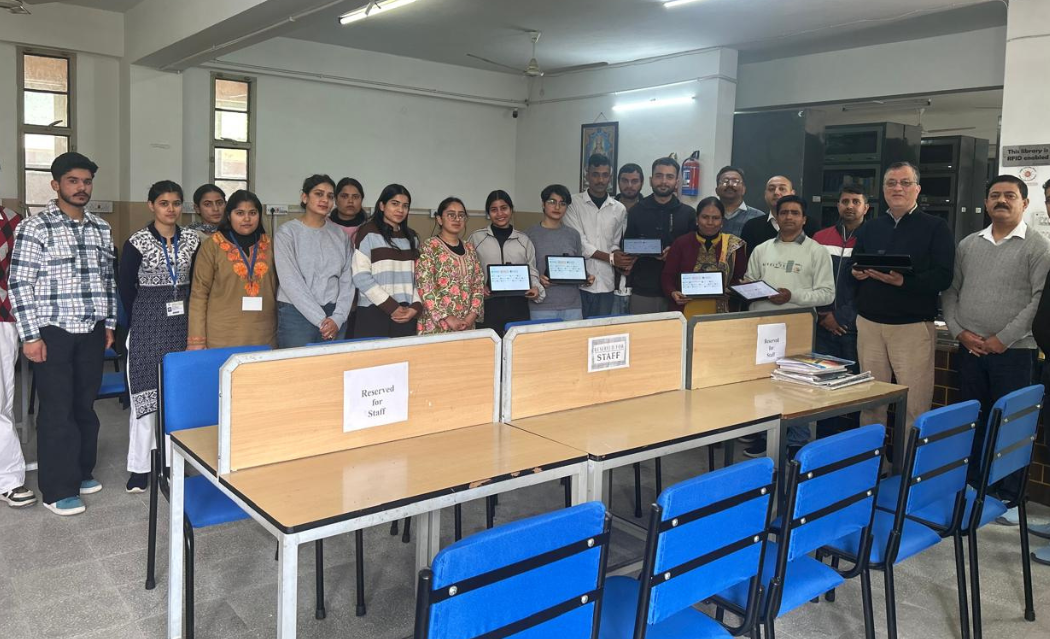 E-Library Inaugurated at Shaheed Captain Vikram Batra Government College