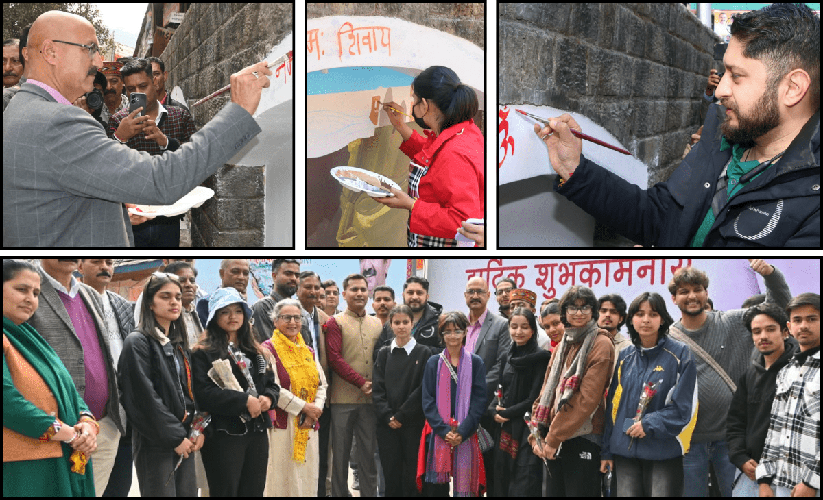 Mandi’s Shivratri Festival Turns Into a Canvas of Culture With First-Ever Wall Painting Initiative