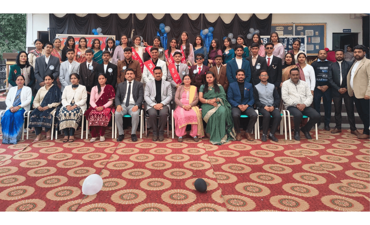 Farewell Ceremony Organised for Class XII at DAV Public School, Bankhandi