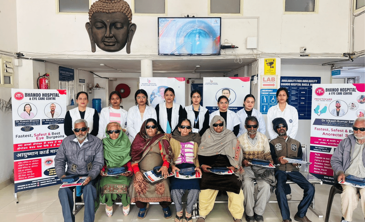 Free Cataract Surgery Camp in Una Restores Vision to 10 Underprivileged Patients