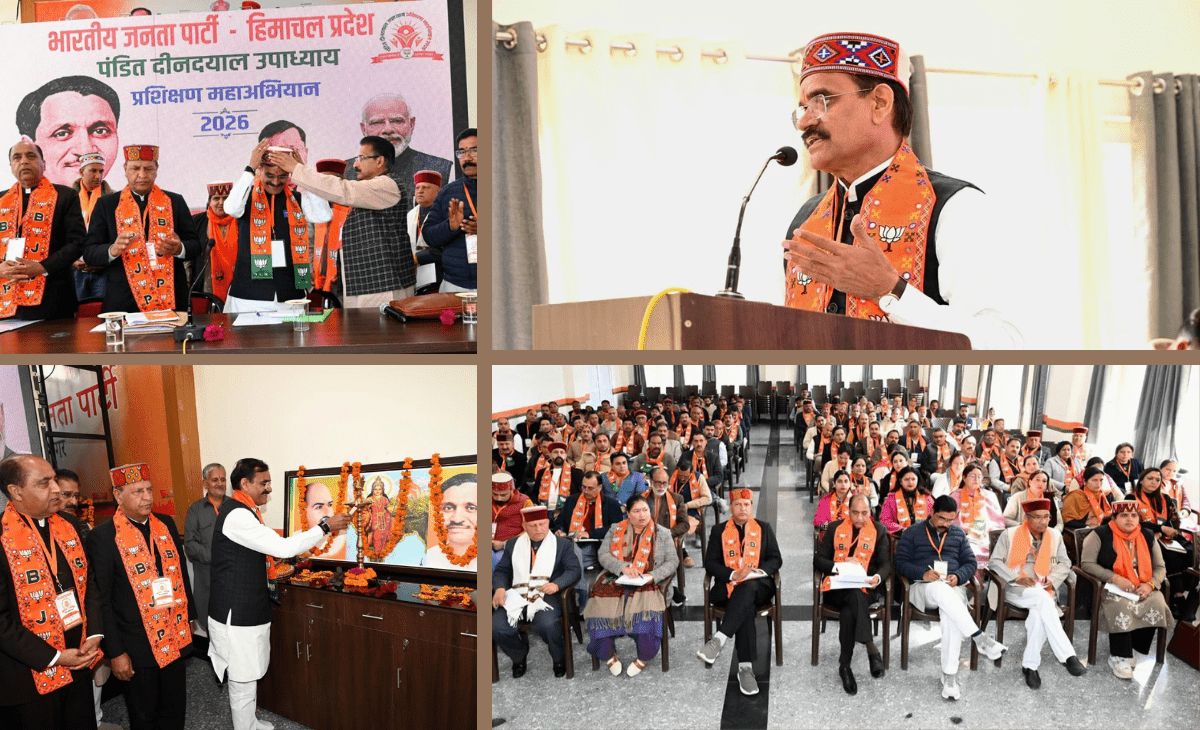 BJP’s Identity is Corruption-Free Governance, Welfare and National Unity: Vishnu Dutt Sharma