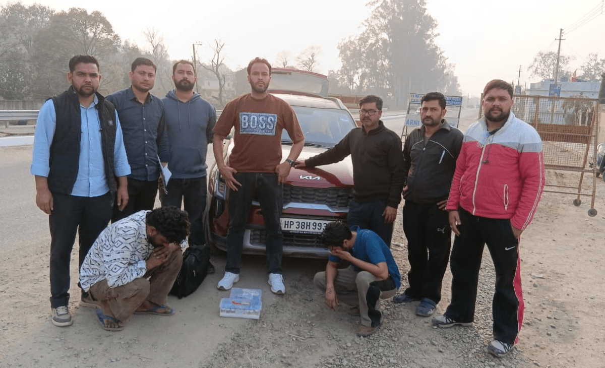 Nurpur Police Crack Down on Drug Traffickers; Two Arrested with Heroin, Vehicle Seized