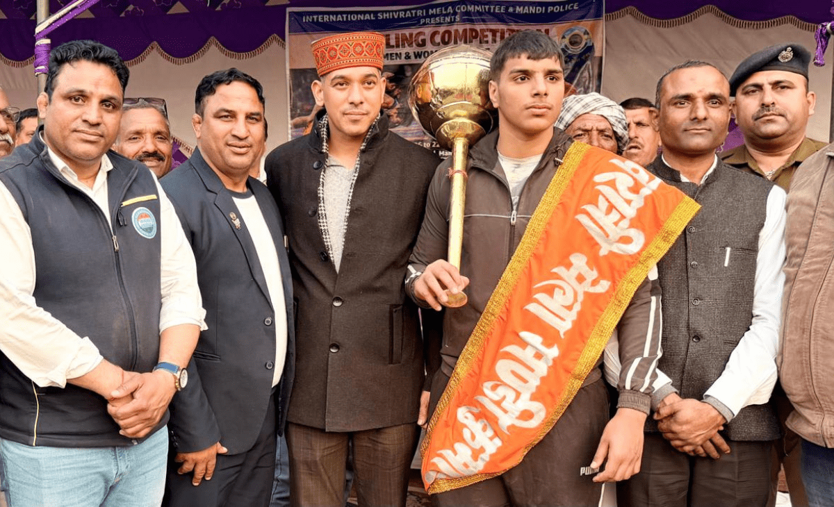 International Shivratri Fair Mandi: Arshdeep of Una Crowned Shivratri Bharat Kesari