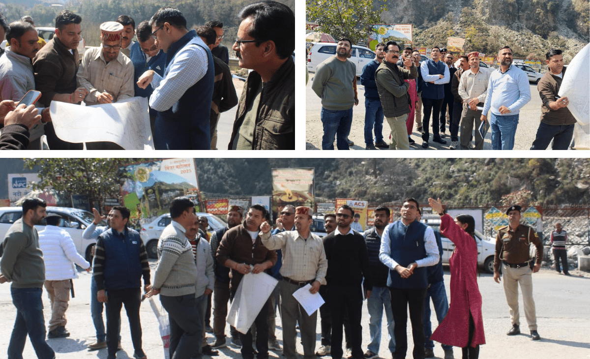 Chamba Deputy Commissioner conducts site inspection for proposed lift to Chaugan No. 1