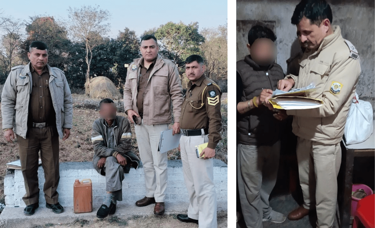 11.25 Litres of Illicit Liquor Seized in Separate Raids by Himachal Pradesh Police in Nurpur