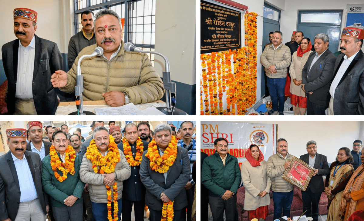 Education Minister Inaugurates New School Building in Chamba