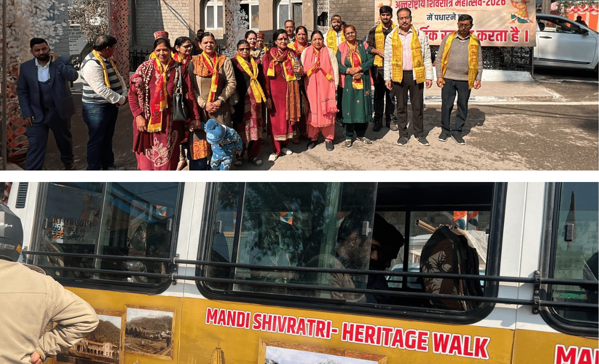 Heritage Walk Concludes in Mandi, Reconnects Citizens with 500 Years of Legacy