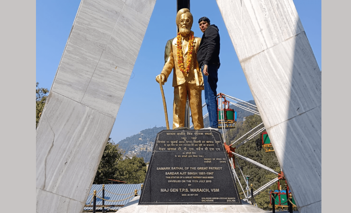 Tribute Paid to Freedom Fighter Sardar Ajit Singh on His Birth Anniversary at Dalhousie