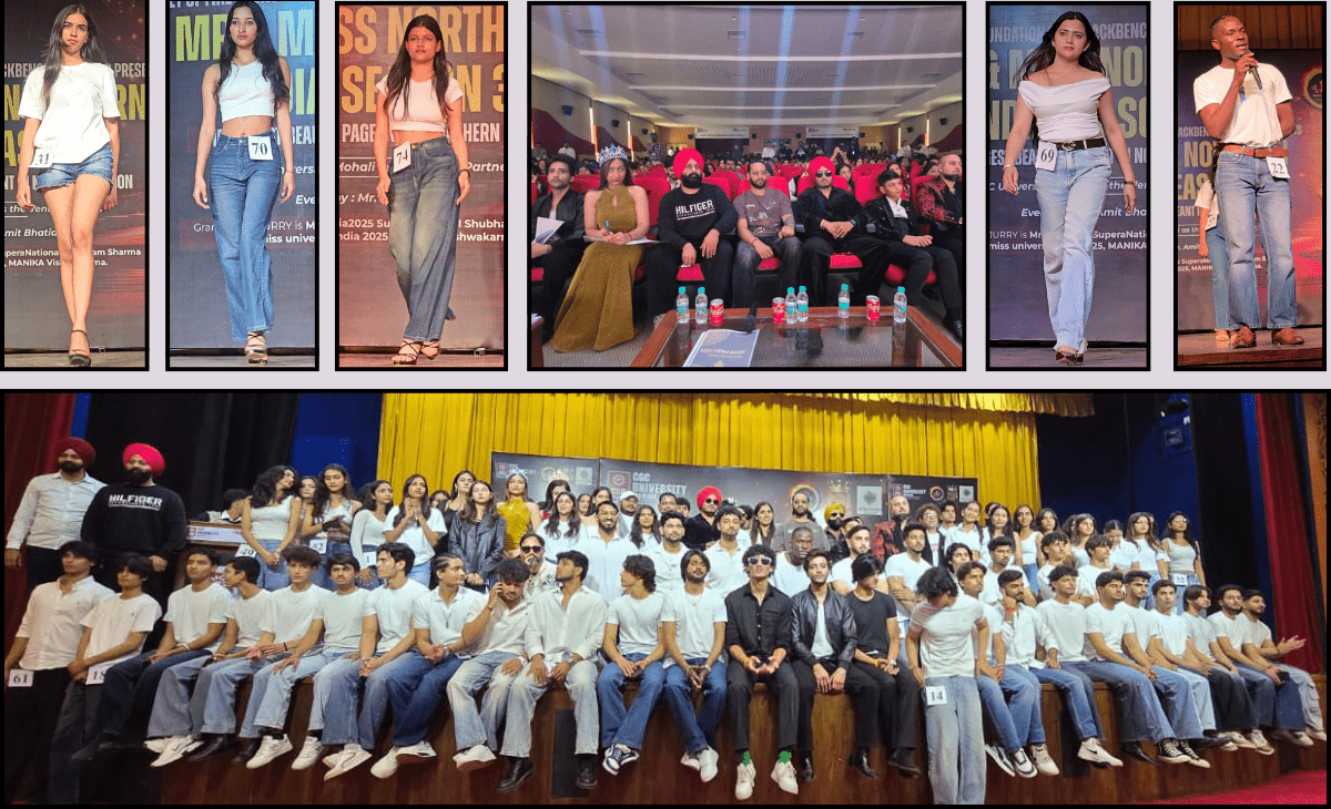Mr. & Miss Northern India Season 3 Auditions begin at CGC University, Mohali