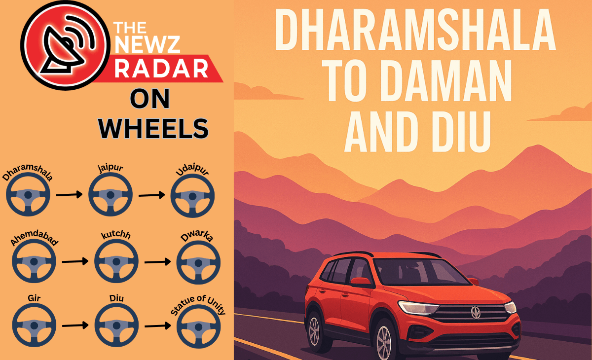 25-Day Road Journey: Dharamshala to Daman & Diu